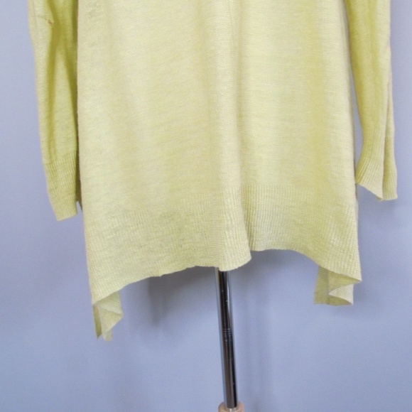 EILEEN FISHER Button Down Oversized Linen Cardigan - Picture 8 of 10